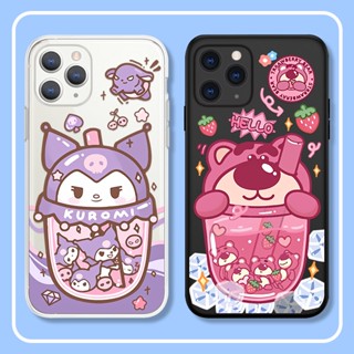 Lovely Kuromi เคสไอโฟน iPhone Xr Xs X max เคสมือถือ 12 14 13 pro max 11 pro 7 8 เคส 8plus นิ่ม 7plus TPU cover 8พลัส