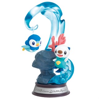 [ส่งตรงจากญี่ปุ่น] Pokemon Swing Vignette Collection 2 Piplup &amp; Oshawott Japan Pocket Monster