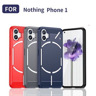 Nothingphone1 เคสโทรศัพท์มือถือแบบนิ่ม กันรอยนิ้วมือ สําหรับ Nothing Phone 1