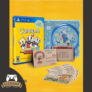 (โค้ดshopee 20DDXTRA915 ลด20%) PS4 [มือ1] CUPHEAD : PHYSICAL EDITION  (R1/US)(EN)