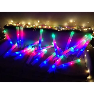 (พร้อมส่งในไทย) กระบอกโฟม LED แท่งโฟมคอนเสิร์ต ยาว47.5cm. (ปรับไฟได้3ระดับ) กระบอกโฟมเรืองแสง ไฟจัดงานปาร์ตี้ ไฟคอนเสิร์