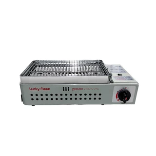 Lucky Flame เตาแก๊สย่างปิคนิก รุ่น LF-90G , LF-90GD(XL) เตาย่าง (สำหรับแก๊สกระป๋อง)