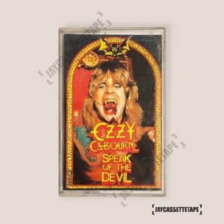 เทปเพลง เทปคาสเซ็ต เทปคาสเซ็ท Cassette Tape เทปเพลงสากล Ozzy Osbourne อัลบั้ม Speak Of The Devil