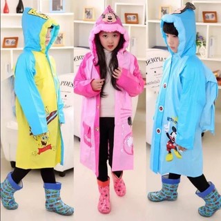 ✅100% Original AMZ #801 Children Raincoat Waterproof Kids Cartoon Thicken Rainwear