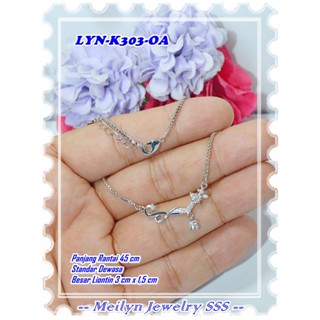 Lyn-k303-oa Koye สร้อยคอ ชุบทอง 18K แบรนด์แท้