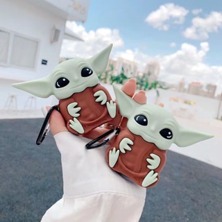 เคสหูฟังบลูทูธไร้สาย ซิลิโคนนิ่ม ลาย Star Wars Baby Yoda สําหรับ Apple Airpods Pro 2 3 1