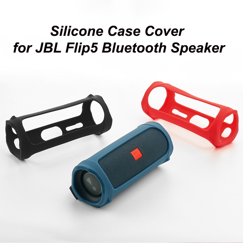 เคสลําโพงบลูทูธ ซิลิโคนนิ่ม แบบพกพา สําหรับ JBL Flip5 Flip 5 ราคา ถูกที่สุด ดีลบีเคเค แกลเลอรีภาพที่ 5