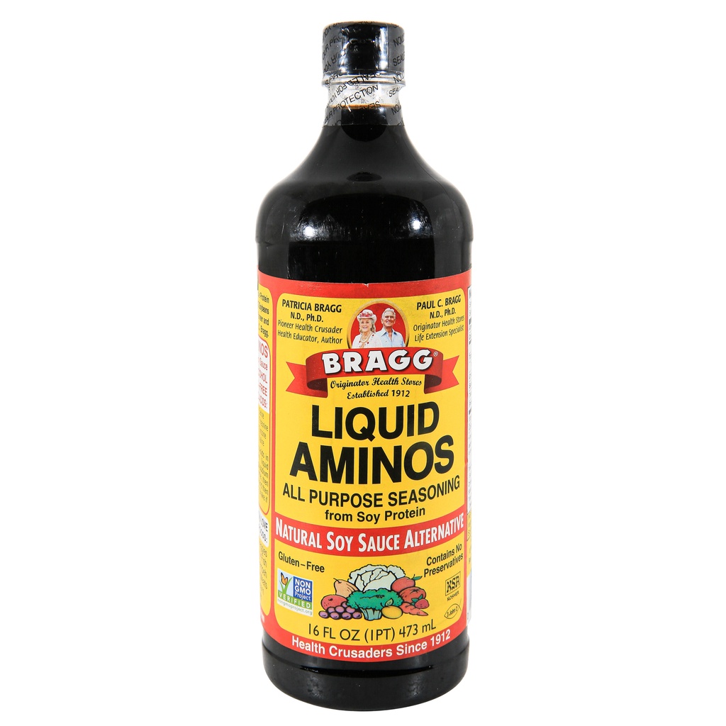 Bragg l Liquid Aminos | ซอสปรุงรสถั่วเหลือง Bragg