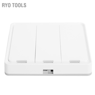 Ryo Tools Zigbee สวิตช์ฉากไร้สาย บลูทูธ 3 คีย์ สําหรับบ้าน ห้องนอน