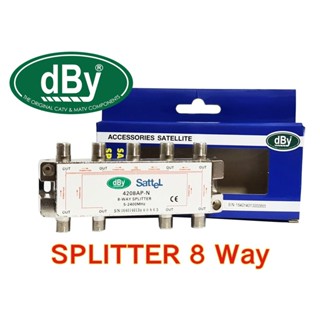 dBy Splitter สปริตเตอร์ 8 ทาง 8 Way รุ่น 4208AP-N