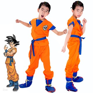 ชุดคอสเพลย์ การ์ตูน Dragon Ball Z GoKu เหมาะกับงานปาร์ตี้ สําหรับผู้ใหญ่ และเด็ก