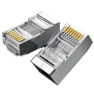 Veggieg RJ-45 Cat6 (Box 102Pcs.)Plug หัวแลน  หัวRJ-45 สำหรับสายแลน Cat6