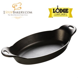 Lodge HOSD Heat-Treated Cast Iron Serving Dish, 1.06 Lt / จานเสิร์ฟเหล็กหล่ออบร้อน