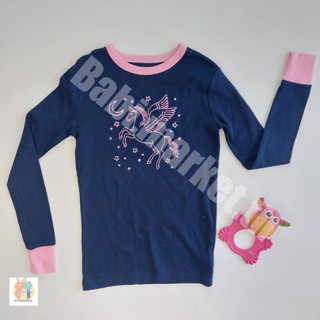 เสื้อยืดเด็กหญิง แขนยาว ลายม้า GAp kids ของใหม่