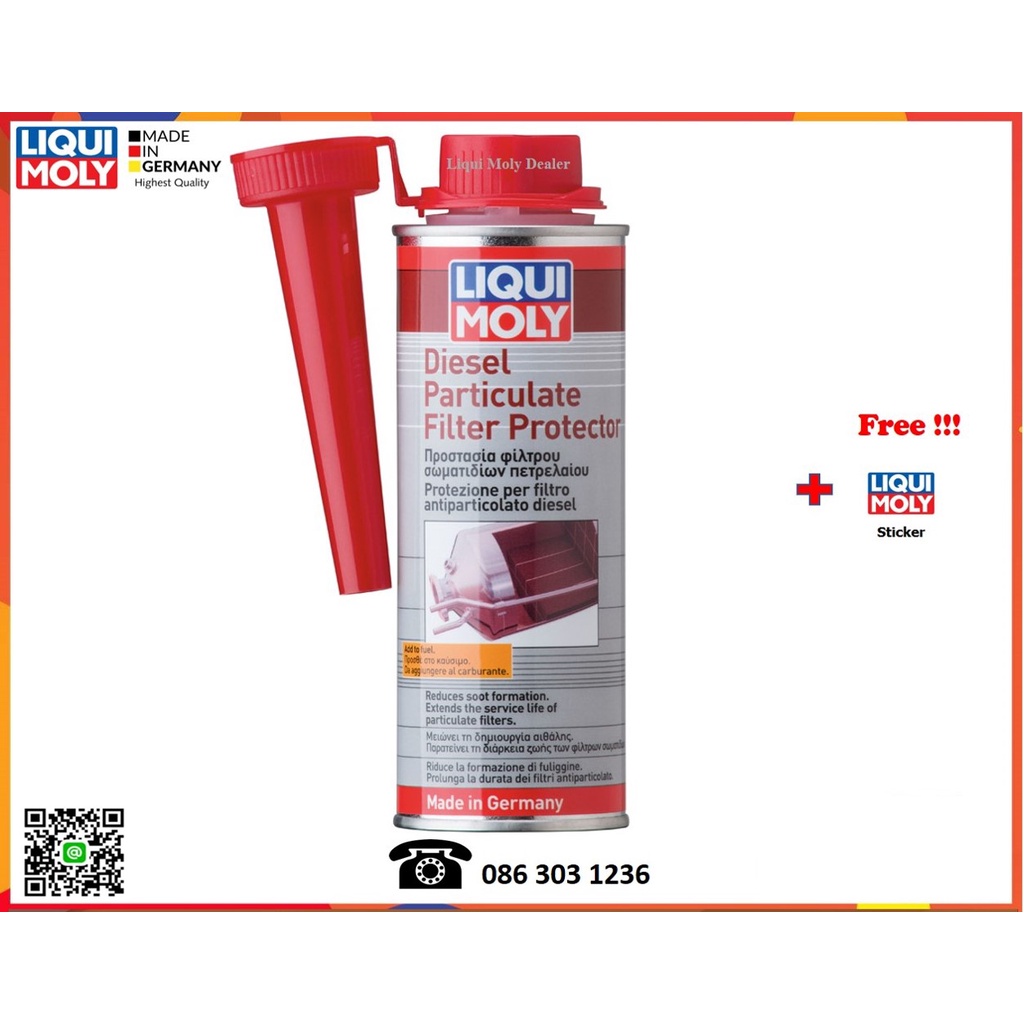 Liqui Moly น้ำยารักษาและปกป้องระบบ DPF (Diesel Particulate Filter Protector) 250 ml.