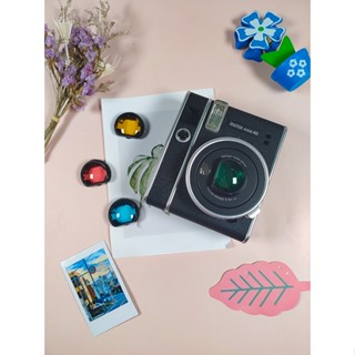 ฟูจิโพลารอยด์ instax mini40ฟิลเตอร์สี่สีฟิลเตอร์เซลฟี่ฟิลเตอร์ mini40สีฟ้าชมพูเขียวส้ม