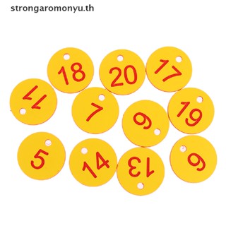 Strongaromonyu 20/50 ชิ้นฟาร์มจํานวนแท็ก Mag กล่องการเลี้ยงผ…