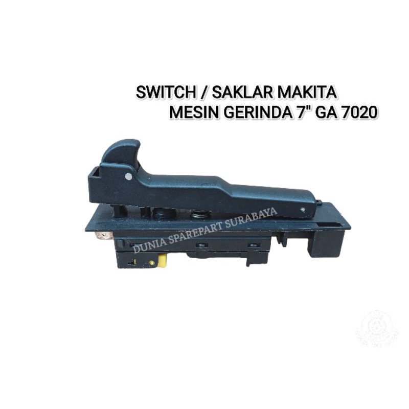 MESIN 7 "เครื่องบดอะไหล่ MAKITA GA7020 / 7 นิ้วสวิตช์บด MAKITA GA 7020 / สวิตช์เปิดปิดเครื่องบด MAKI