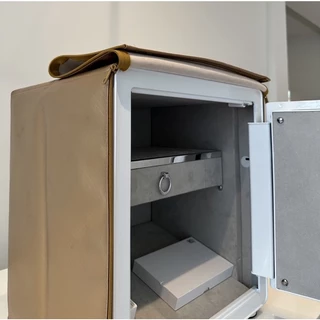 ผ้าคลุมตู้เซฟ (สั่งตัดตามขนาด) วัสดุ: PVC PVC Sponge Leather ลดเป้าสายตามิจฉาชีพ‼️