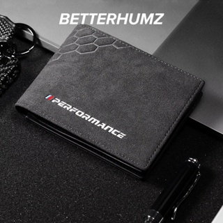 Luxury Alcantara Leather ID Credit Card Holder Case Wallet Women Men For BMW Serie 1 E46 E90 E60 F20 F21 F22 F23 Car Acc