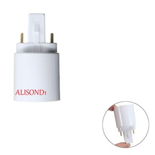 Alisond1 อะแดปเตอร์ซ็อกเก็ตฐานโคมไฟฮาโลเจน LED G23 เป็น E27 110-240V ทนทาน หลากสี