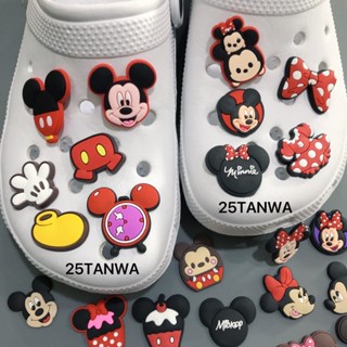 Jibbitz จิ๊บบิท ตัวติดรองเท้ามีรู แบบรูปกติ มิกกี้เมาส์