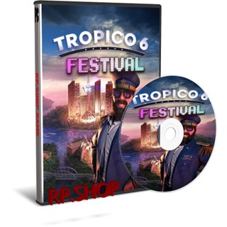 แผ่นเกมคอม PC - Tropico 6 Festival [3DVD + USB + ดาวน์โหลด]