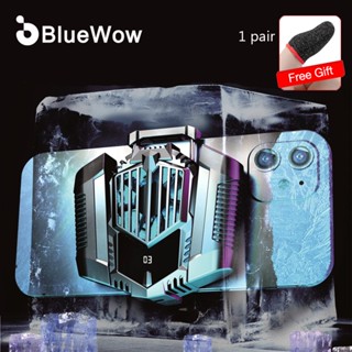 【การระบายความร้อนที่มีประสิทธิภาพ】BlueWow X3A/X20 หม้อน้ำเซมิคอนดักเตอร์โทรศัพท์มือถือ / พัดลมระบายความร้อนโทรศัพท์เงียบสำหรับการเล่นเกมการควบคุมอุณหภูมิอัจฉริยะ