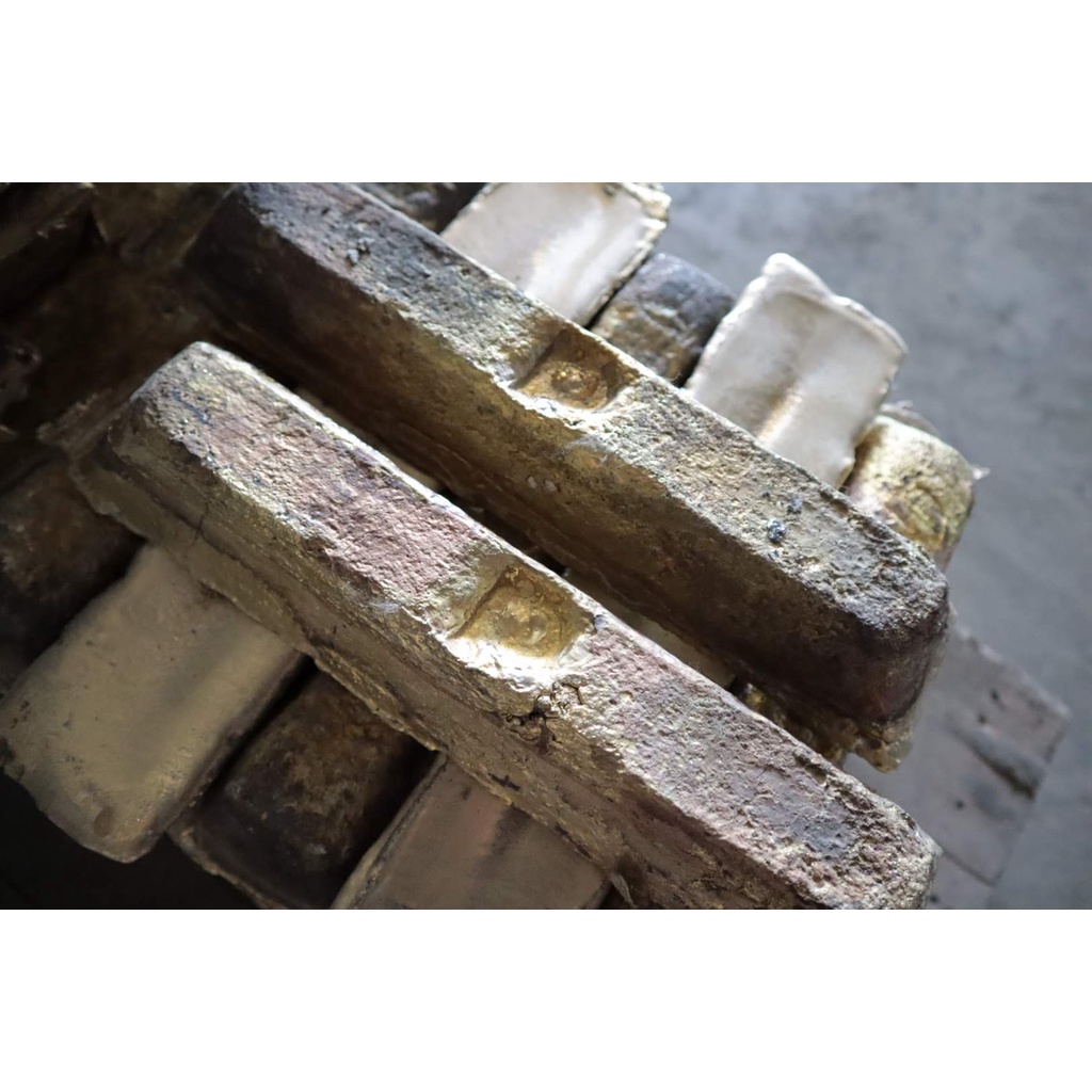 ทองเหลืองแท่งสำหรับงานหล่อพระ (ขนาด 6 kg)