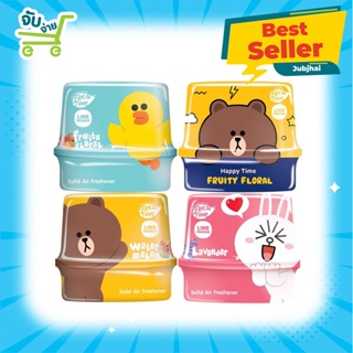 FreshTime เจลหอมปรับอากาศ LINE FRIENDS กลิ่นหอมสดชื่น ลดกลิ่นอับชื้น ขนาด180 ก. มีให้เลือกทั้งหมด 3 กลิ่น Fresh time