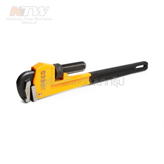 INGCO ประแจจับแป๊ป ขาเดี่ยว 8 - 24 นิ้ว (จับท่อได้ 27 - 76 มม.) รุ่น HPW ( Pipe Wrench ) - ประแจคอม้า