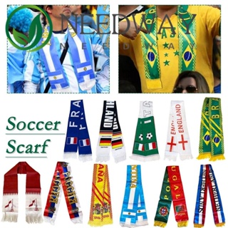 Needway ผ้าพันคอ ลายธงชาติฟุตบอล World Cup 2022 พร้อมพู่ สําหรับตกแต่งปาร์ตี้สเปน