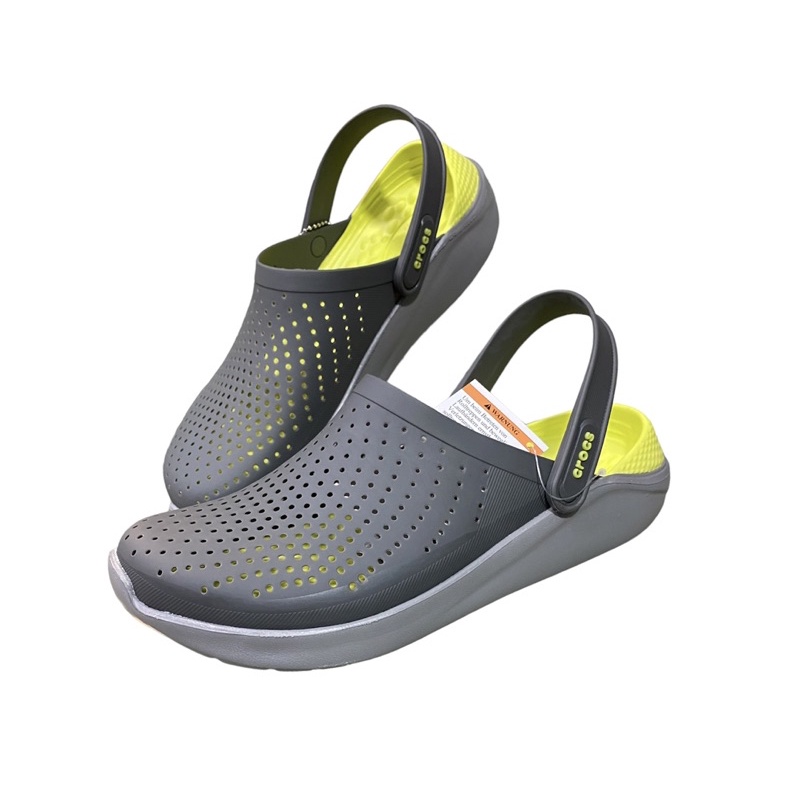 รวงข้าวแต่งcrocs RideLite ผู้ชายสินค้ามาใหม่สี่ใหม่ใช้ดีนิ่มไม่กัดเท้า