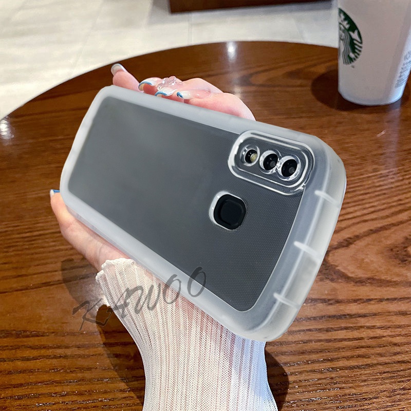 เคสโทรศัพท์มือถือแบบนิ่ม TPU ใส กันกระแทก กันรอยกล้อง สําหรับ Vivo Y17 Y12 V9 Y93 Y95 S1 Y20 Y12S Y30i Y50