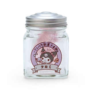 ขวดโหลแก้วพร้อมลูกอม Glass Bottle Theme Candy Shop ลาย Kuromi ku / Kuromi