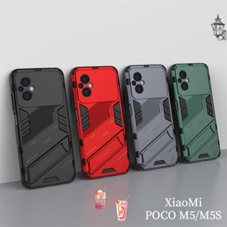 เคสโทรศัพท์มือถือ ป้องกันเลนส์กล้อง ป้องกันกระแทก สไตล์พังก์ สําหรับ XiaoMi POCO M5 4G M5S 5G 2022 Mi POCOM5 M5 S