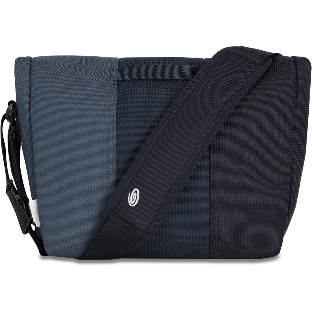 Timbuk2 Classic Eco Monsoon ดำเทาน้ำเงิน Size XS Messenger Bag กระเป๋าเอกสาร กระเป๋าสะพายข้าง