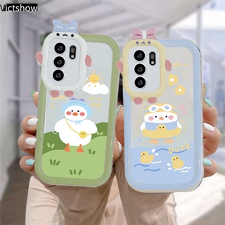 เคสโทรศัพท์มือถือ TPU แบบใส ป้องกันเลนส์กล้อง ลายมอนสเตอร์น้อย สีพื้น สําหรับ OPPO Case A5S A57 A3S A76 A96 A16 A95 A55 A77S A15 A56 A54 A7 A5 A9 A31 A53 A33 2020 A12 A1K A16E A16K A54S Reno 5 Lite