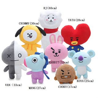 พวงกุญแจ จี้ตุ๊กตา Kpop Fans Bt21 เหมาะกับของขวัญ สําหรับห้อยตกแต่ง