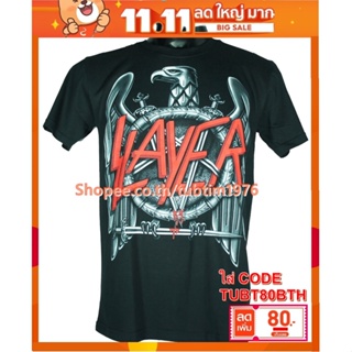 เสื้อวง Slayer เสื้อวงดนตรีต่างประเทศ เสื้อวินเทจ สเลเยอร์ SLR1507