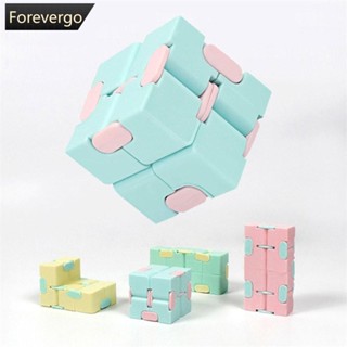 Forevergo Infinity Fidget Cube ของเล่นคลายเครียด คลายเครียด สําหรับเด็กและผู้ใหญ่ K9W2