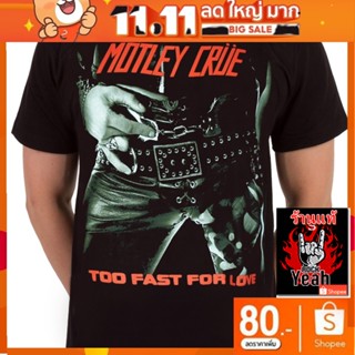 เสื้อวง Motley Crue เสื้อยืดลาย มอตลีย์ครู เสื้อวินเทจ เสื้อยืดผช เสื้อวินเทจ RCM1484