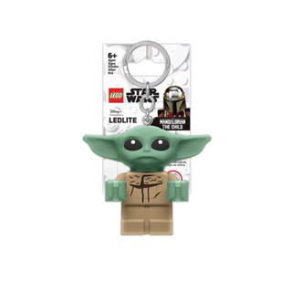 LEGO พวงกุญแจ ไฟฉาย เลโก้ มินิฟิกเกอร์ สตาร์วอร์ส Star Wars The Mandalorian Grogu Key Light ลิขสิทธิ์แท้