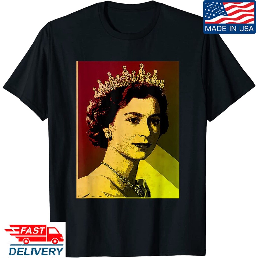 Queen Platinum Jubilee , Uk, Union Jack Flag T-Shirt Queen Tees