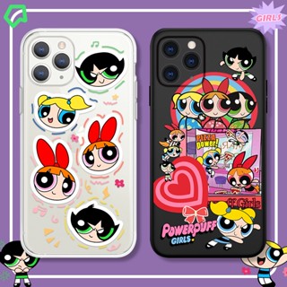 The Powerpuff Girls เคสไอโฟน 11 pro max เคส iPhone 14 plus case 12 13 14 pro max 7 8 plus cover เคส นิ่ม X Xr Xs Max