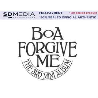 Boa - อัลบั้ม FORGIVE Me 3rd ขนาดเล็ก [สมุดบันทึก เพื่อความปลอดภัย]