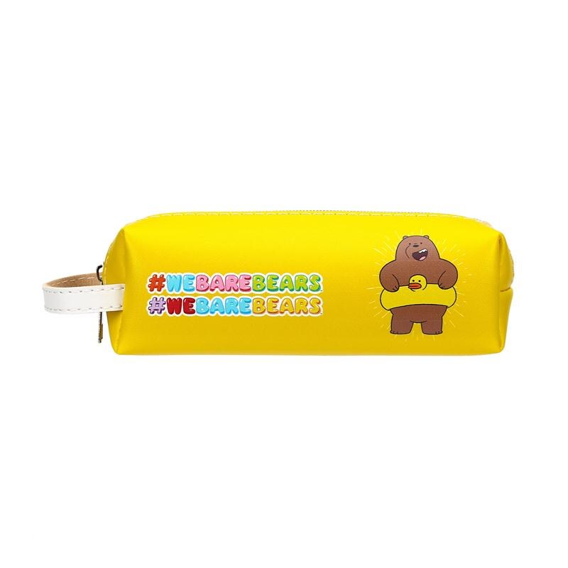 กระเป๋าดินสอ We Bare Bears 1005 Grizz สีเหลือง