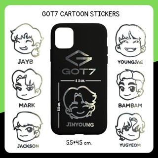 GOT7 Cartoon Stickers (ไซต์เล็ก)