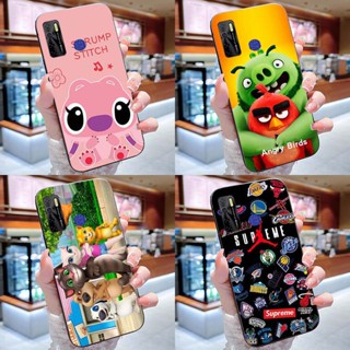 เคสโทรศัพท์ซิลิโคน TPU แบบนิ่ม พิมพ์ลายการ์ตูนอนิเมะ สีสันสดใส สําหรับ Tecno camon 15