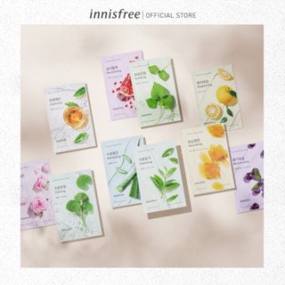 แท้+พร้อมส่ง Innisfree its real squeeze mask